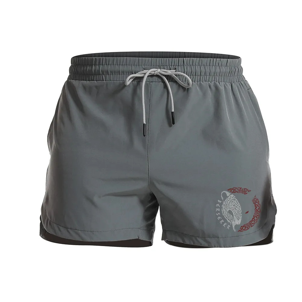 Viking Berserker Graphic Shorts