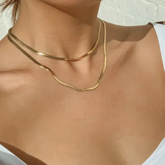 Vintage Multi-layer Coin Chain Choker Fashion Portrait Chunky Chain Necklaces Jewelry