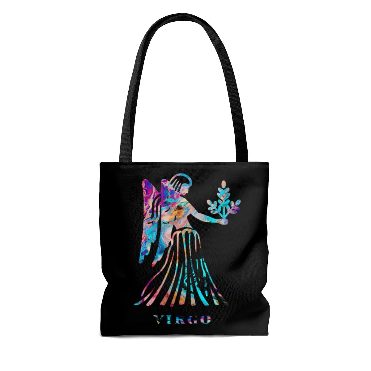 Virgo Zodiac Sign Tote Bag
