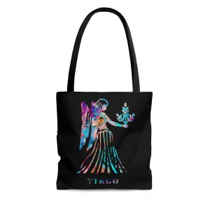 Virgo Zodiac Sign Tote Bag