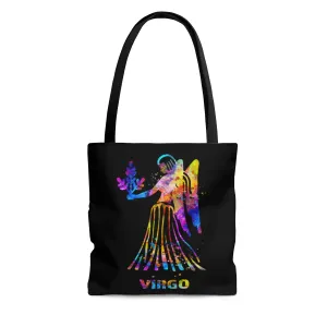 Virgo Zodiac Sign Tote Bag