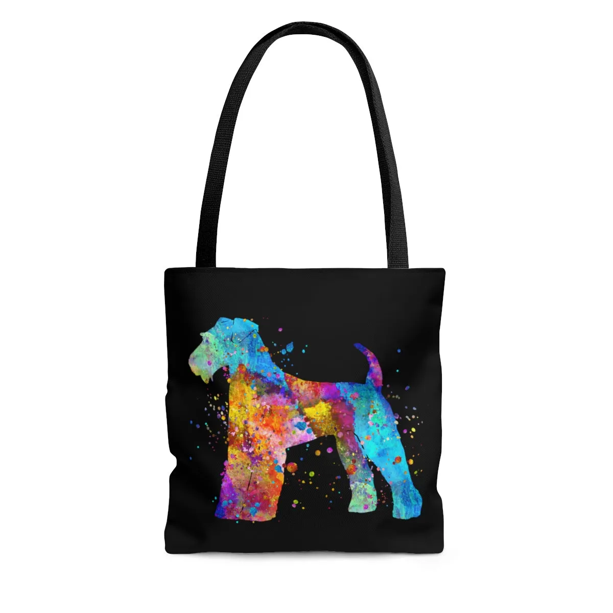 Watercolor Airedale Terrier Tote Bag