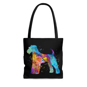 Watercolor Airedale Terrier Tote Bag