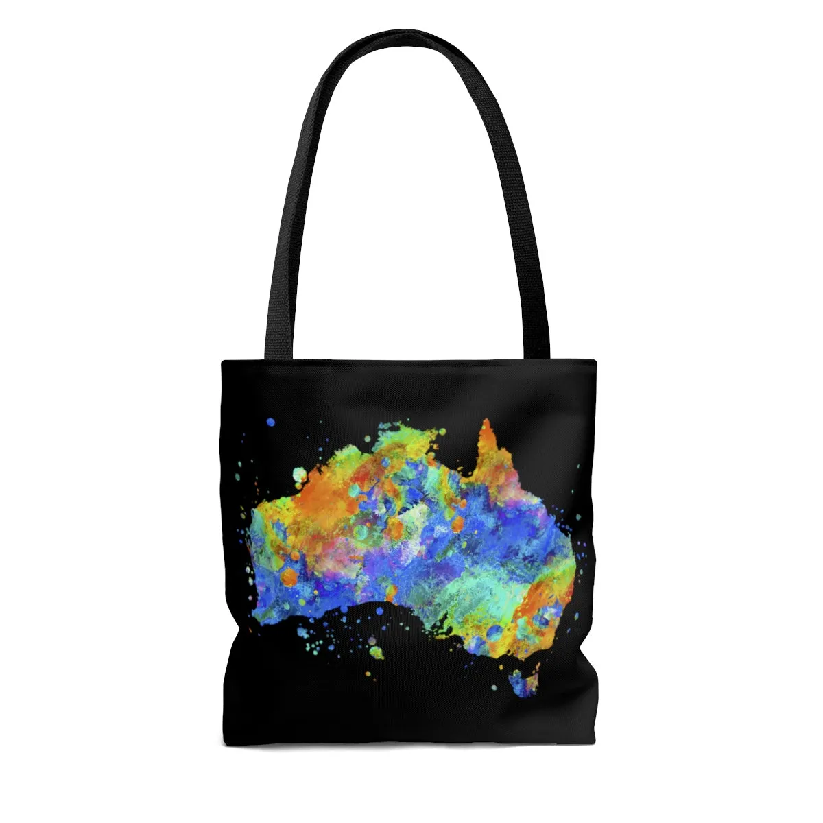Watercolor Australia Map Tote Bag