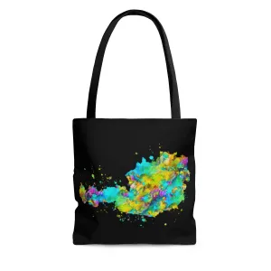 Watercolor Austria Map Tote Bag