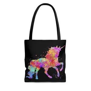 Watercolor Unicorn Tote Bag