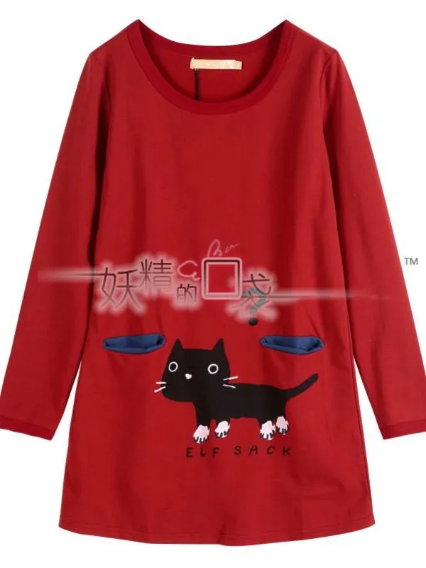where is my snack kitten pocket dress