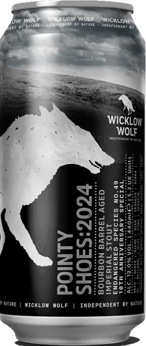 Wicklow Wolf Pointy Shoes 2024 Stout 44cl Can