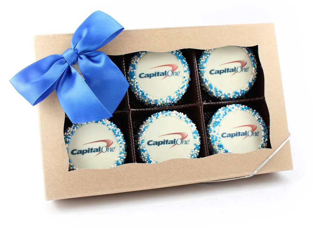 Window Box of 6 Oreo Photo/Logo Cookies