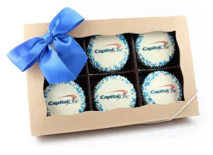 Window Box of 6 Oreo Photo/Logo Cookies