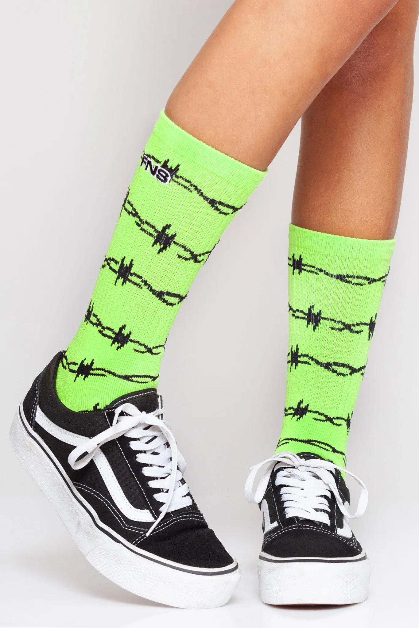 Wired Socks Neon Green