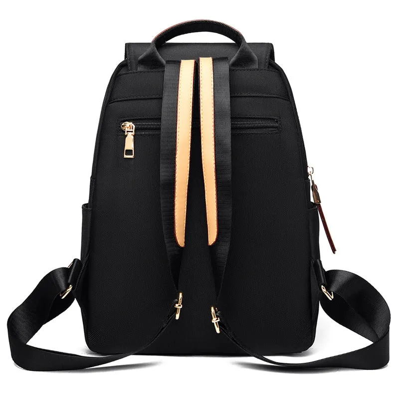 Women's Distribution Korean Fashionable Nylon Oxford Cloth Backpacks