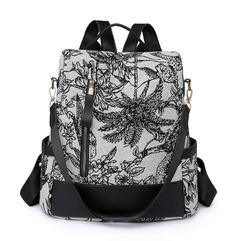 Women's Fashion National Style Large Capacity Backpacks