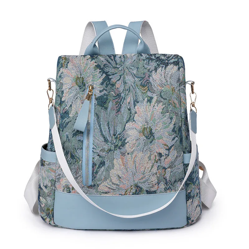 Women's Fashion National Style Large Capacity Backpacks