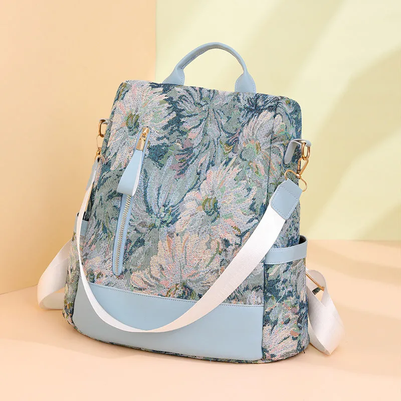 Women's Fashion National Style Large Capacity Backpacks