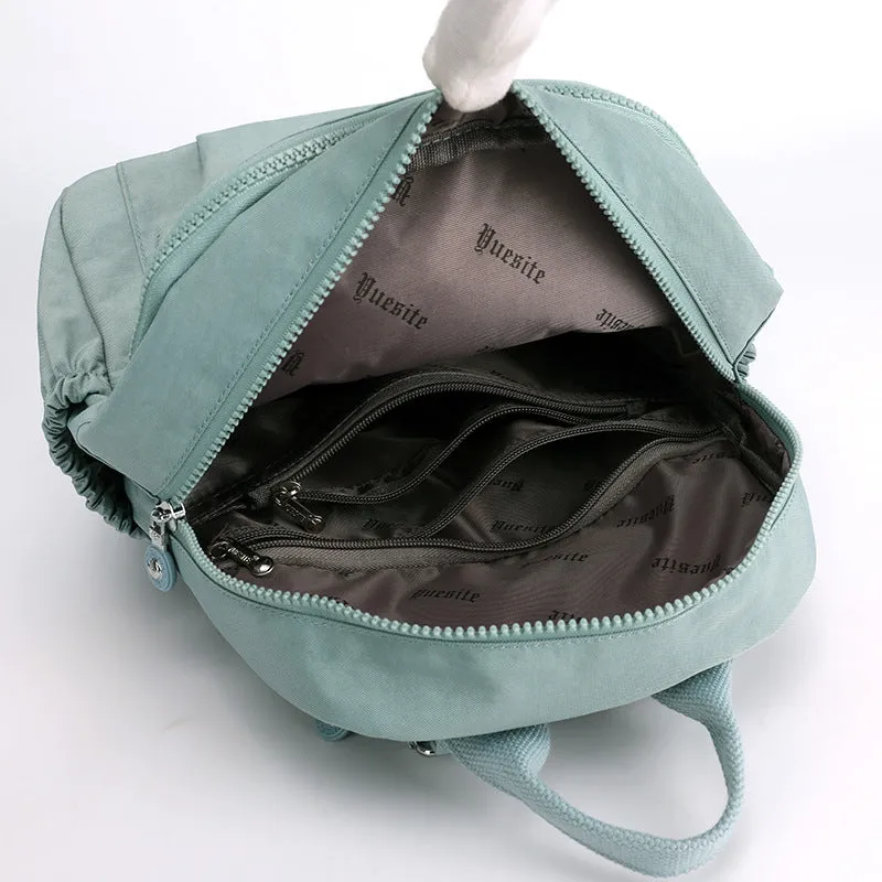 Women's Fresh Sweet Nylon Cloth Fashion And Backpacks