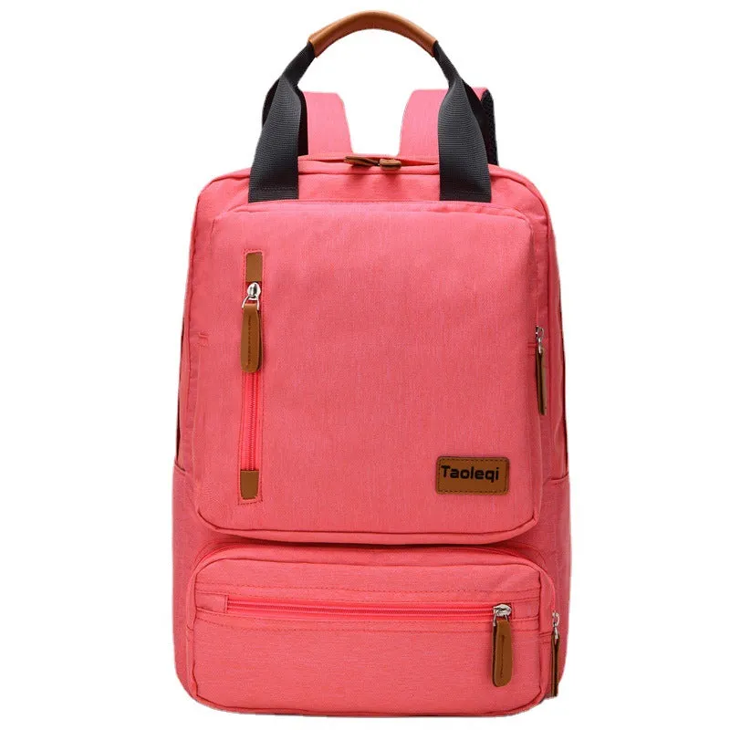 Women's Korean Style Preppy Simple Leisure Backpacks