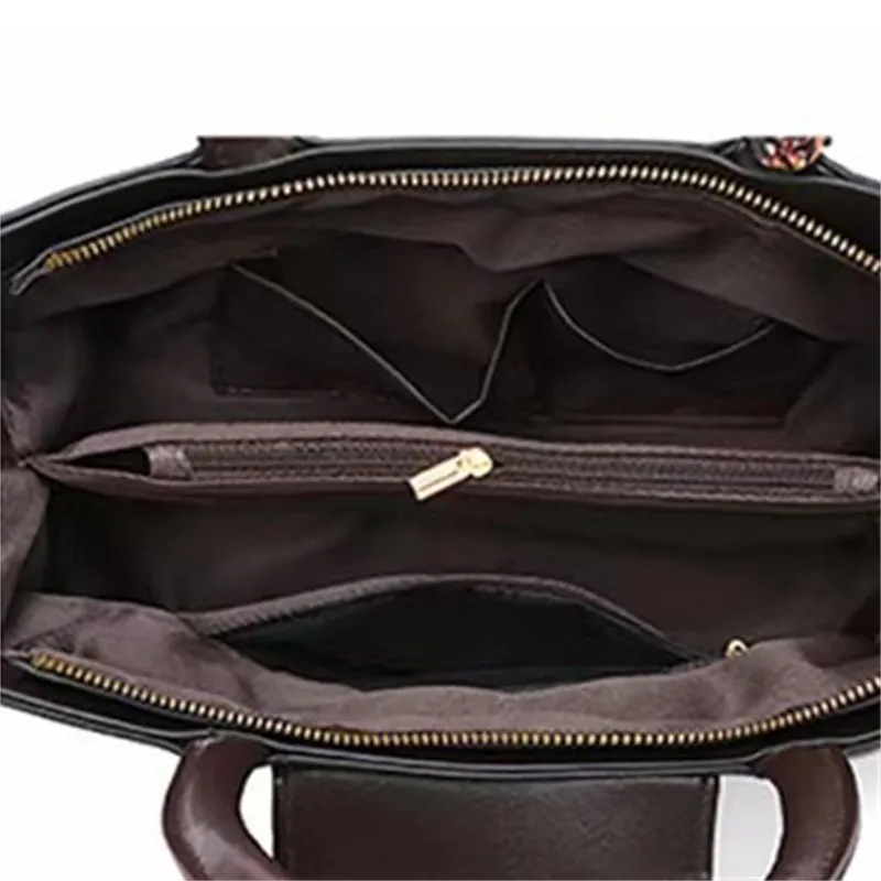Women's Vintage Attractive Flower Print Design Handbags