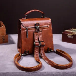 Women's Xi Di Paul Retro Style Single Backpacks