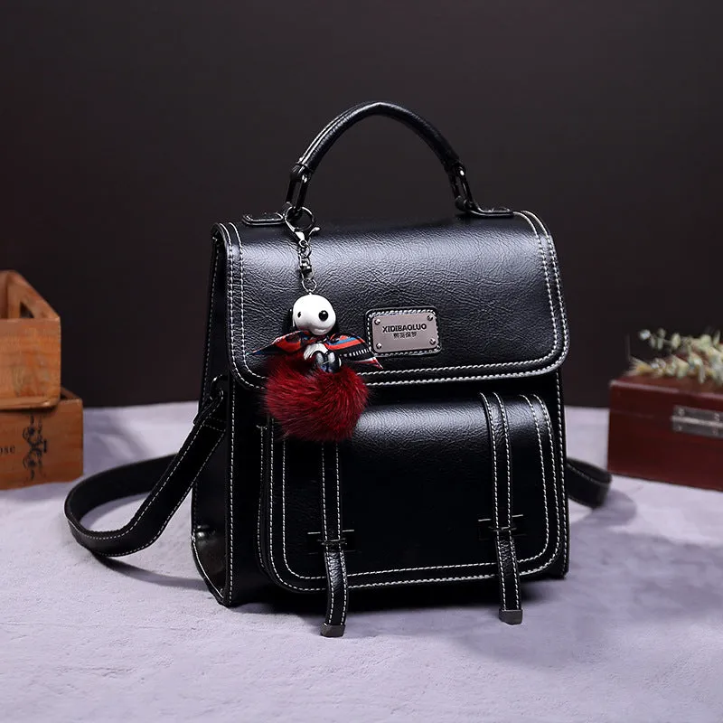 Women's Xi Di Paul Retro Style Single Backpacks