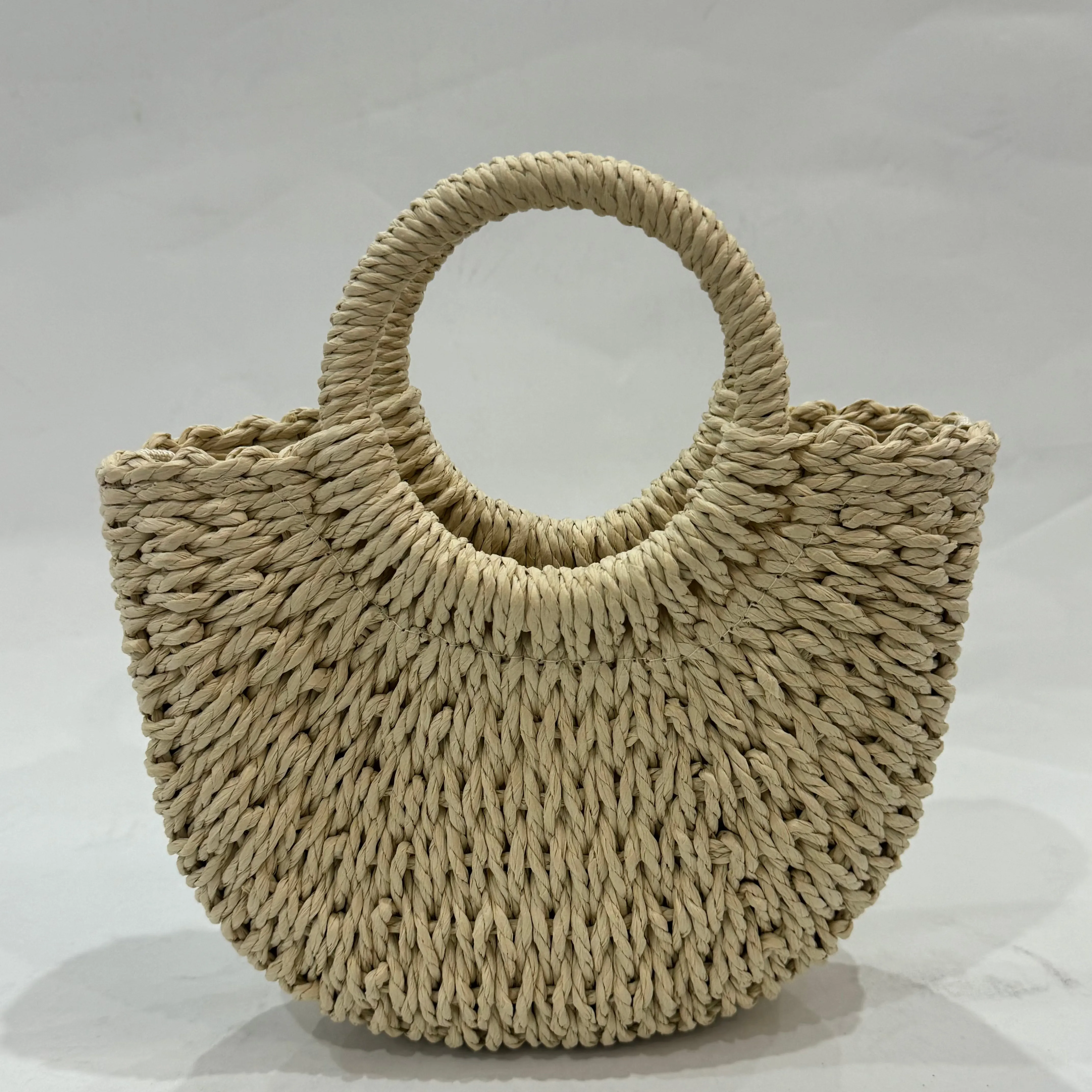 WOVEN BAG | BEIGE