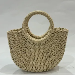 WOVEN BAG | BEIGE