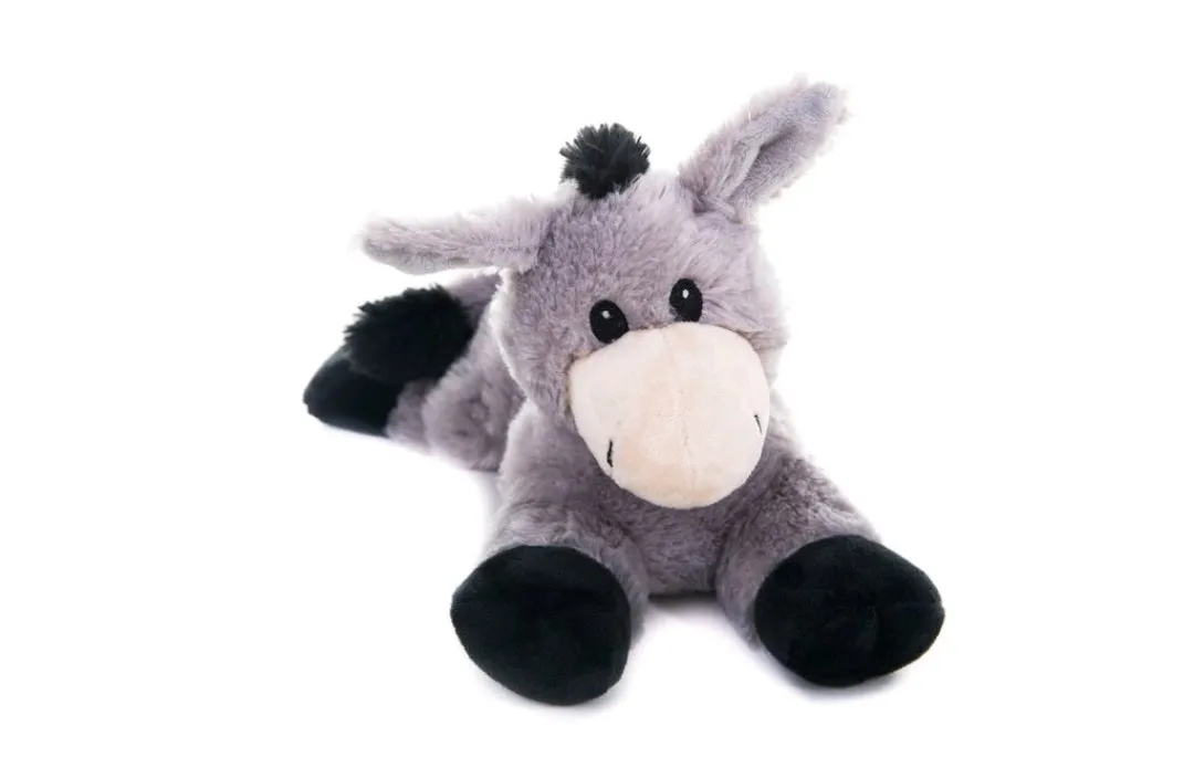 Wärmetier Esel Wärmflasche Kuscheltier Warmie Habibi Plush