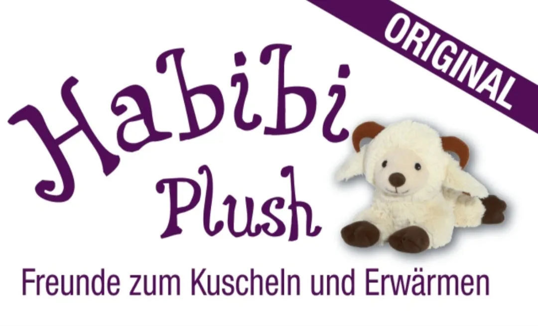 Wärmetier Esel Wärmflasche Kuscheltier Warmie Habibi Plush
