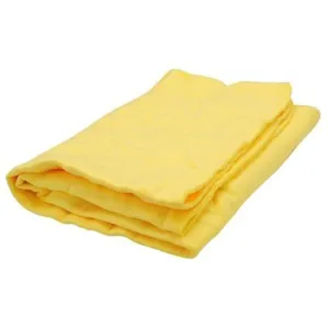 X-LARGE Synthetic-Chamois High Density Absorbing Towel - Perfect for Home and Automotive use or anywhere you need high absorbency and cleaning power (Yellow)