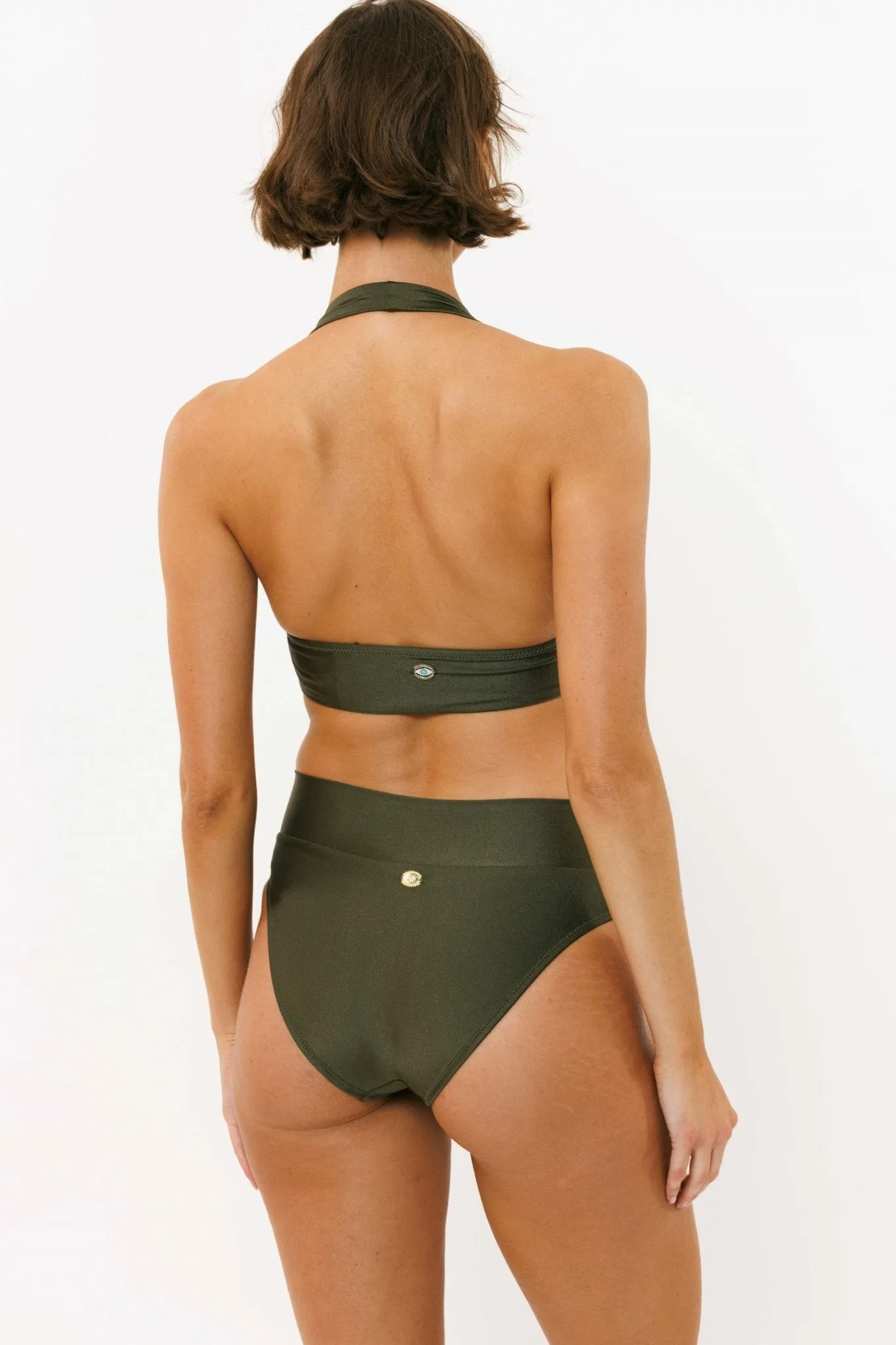 Yumi Bottom Shiny Olive