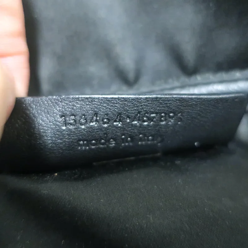 Yves Saint Laurent Muse Bag Black Patent Leather